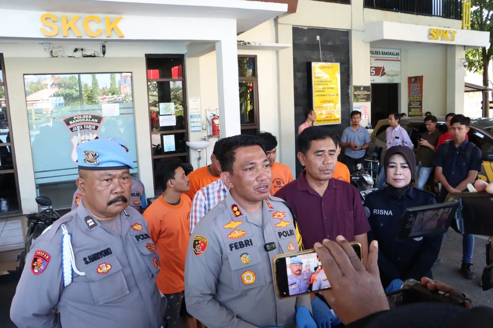 Polres Bangkalan Ringkus Komplotan Maling Motor Spesialis Kantor dan Pertokoan