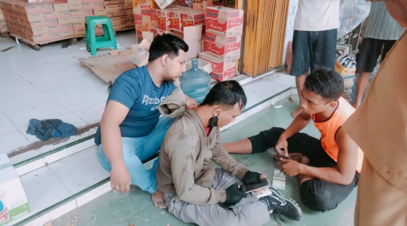 Warga Desa Janti, Kecamatan Papar Berhasil Tangkap Salah Satu Pelaku Curanmor