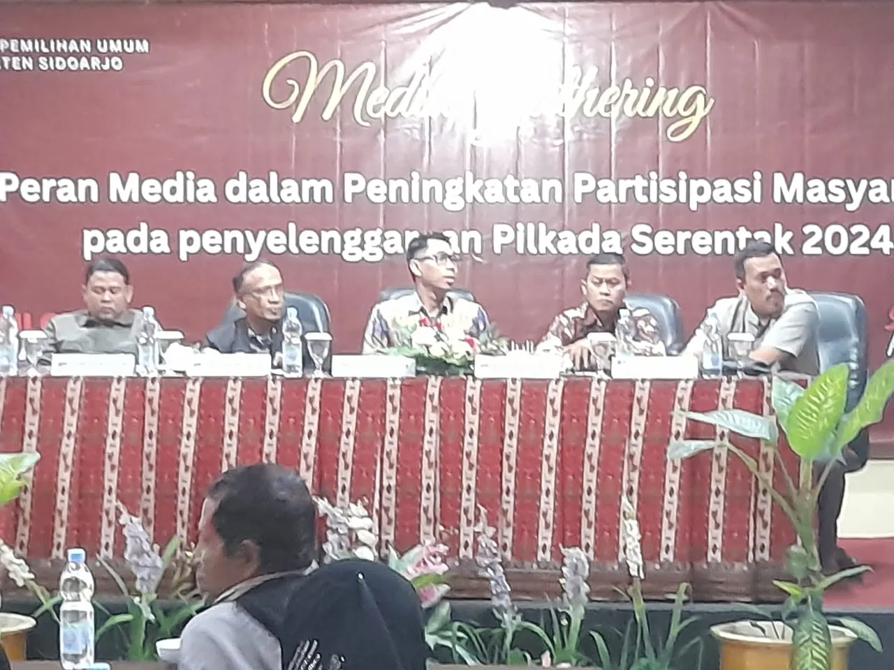 Media Gathering Bersama KPU Sidoarjo Wujudkan Sinergitas Dan Sukseskan Pilkada 2024