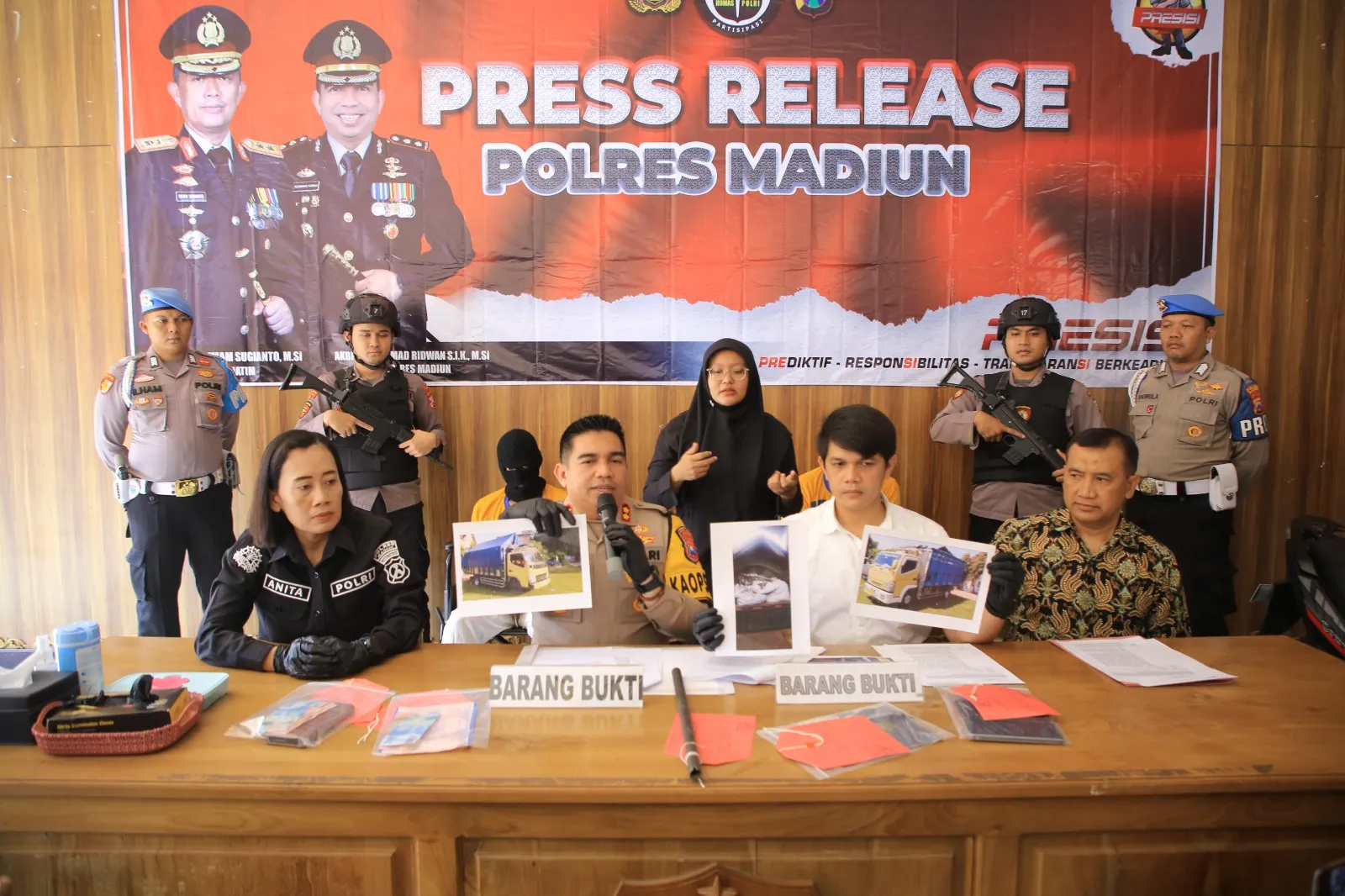 Misteri Kematian Supir Truk Terungkap, Polres Madiun Berhasil Amankan Dua Tersangka
