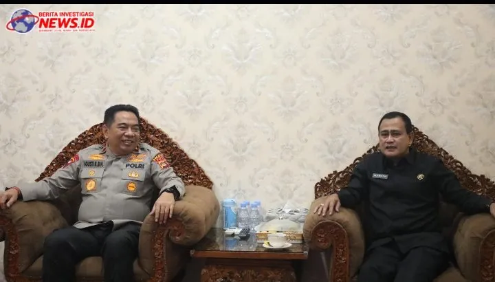 Kunker di Mapolda Bali, Tim Supervisi Sespimmen Lemdiklat Polri Diterima Wakapolda Bali