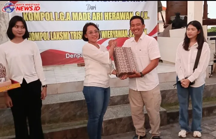 Pisah Sambut Kapolsek Denbar Penuh Kasih dan Keakraban Bersama Anggota