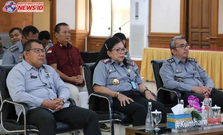 Kanwil Bali Ikuti Pembukaan Peringatan Hari Penganyoman ke 79 dan Doa Bersama Kemenkumham