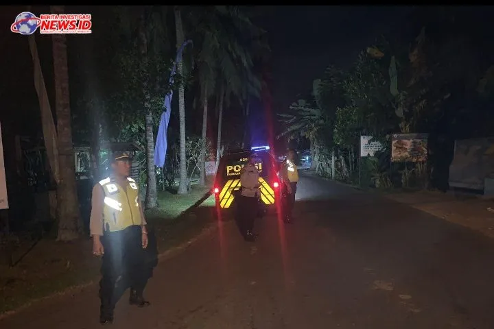 CAK, Blue Light Patrol Polsek Abiansemal Sambangi Pemukiman