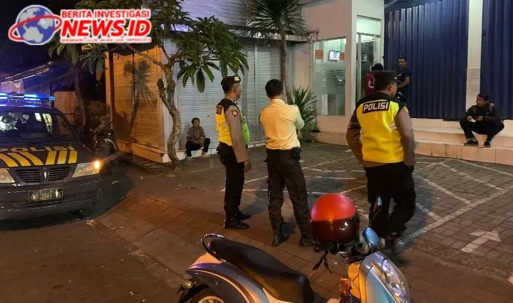 Pesan Kamtibmas, Satpam Bank BRI Disambangi Patroli Biru