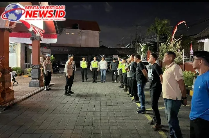 Patroli Atensi Kerawanan Malam Minggu, Polsek Densel Ciptakan Sitkamtibmas Kondusif