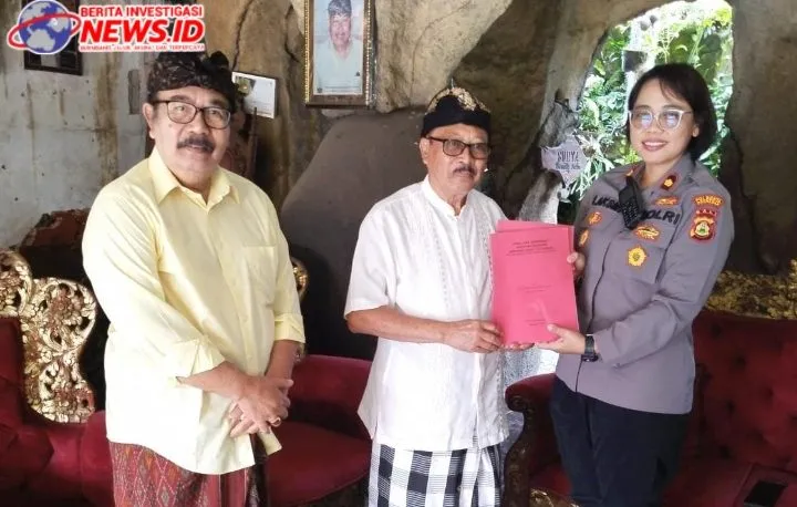 Kunker Kapolsek Denbar Ke Tokoh Masyarakat di Puri Agung Pemecutan