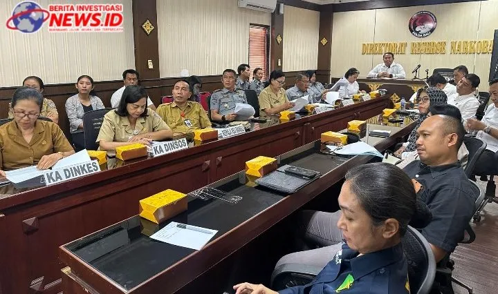 Sinergi dalam Penanggulangan Narkotika, Kalapas Kerobokan Hadiri Rakor Pembentukan Tim Pokja Percepatan Rehabilitasi