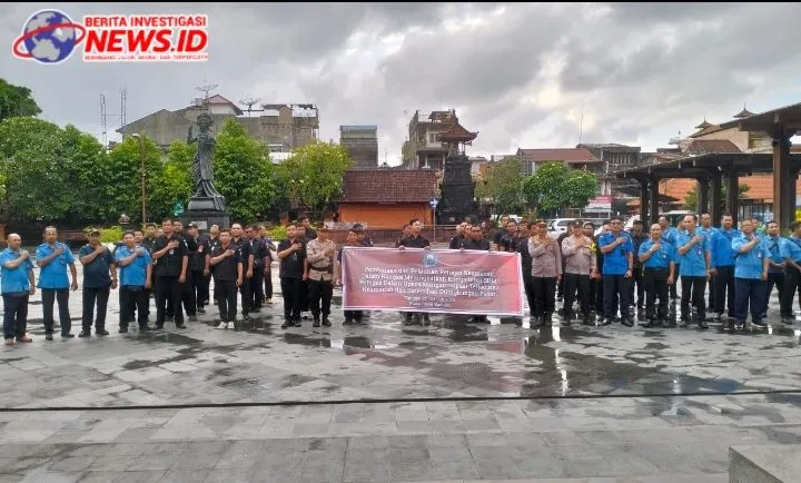 Kanit Binmas Bersama Tim Laksanakan Pelatihan dan Pembinaan Satpam 