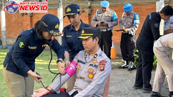 Operasi Patuh Agung 2024, Subsatgas Dokkes Optimalkan Pelayanan Keslap Personil 