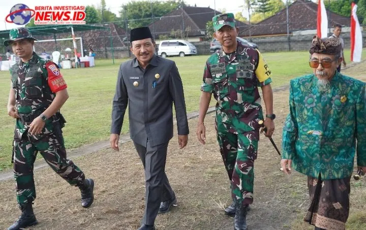 Danrem 163 WSA Hadiri Pembukaan TMMD ke 121 Kodim Klungkung