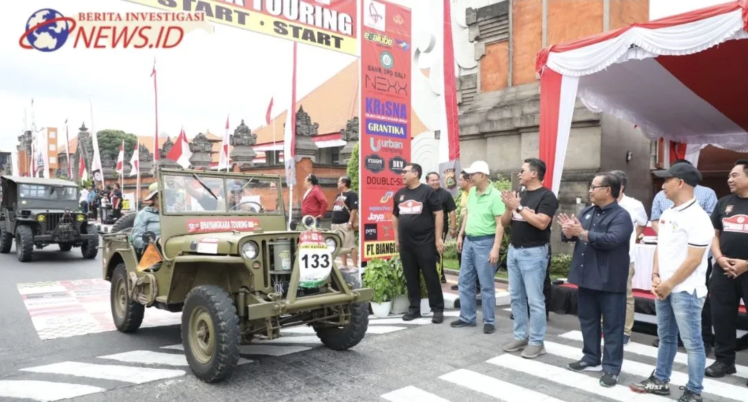 Ratusan Peserta Ramaikan Event Bhayangkara Touring 2024