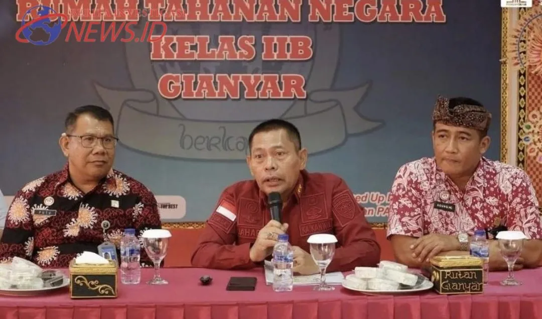 Kadivpas Bali Dampingi Kunker Diryantah Lola Baran ke Rutan Gianyar 