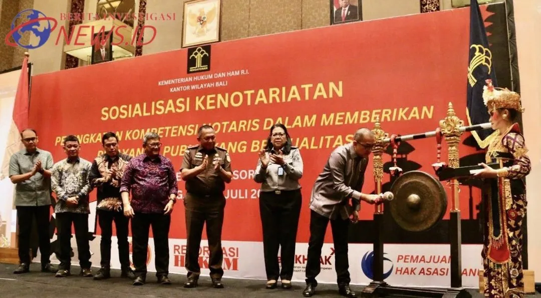 Tingkatkan Pelayanan Publik Berkualitas, Kemenkumham Bali Gandeng Kejati Awasi Ketat Kinerja Notaris