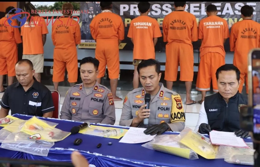 Tim Bhayangkara Goak Poleng Ungkap Pelaku Tindak Pidana Narkoba dan Curanmor