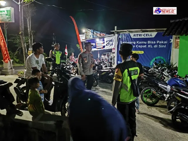 Antisipasi BaLi, Polres Ngawi dan Polsek Jajaran Patroli Blue Light
