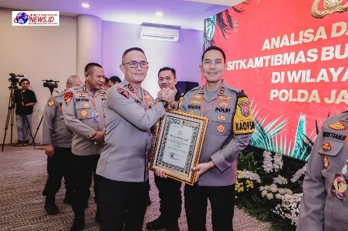Polres Jombang Raih Penghargaan Kapolri dan Kapolda Jatim