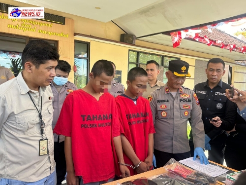 Polisi Berhasil Amankan Dua Tersangka Jambret Sasar Emak-emak di Area Parkir Mall Surabaya