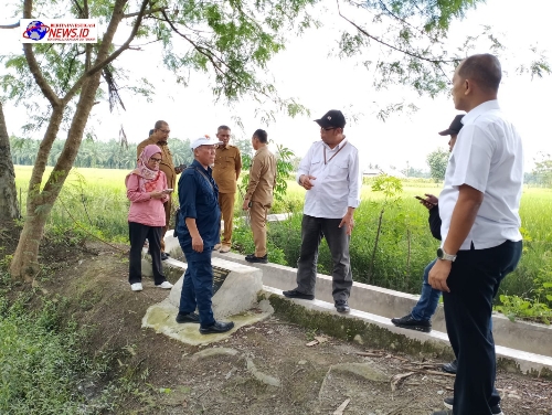Satgassus Pencegahan Tipikor Pantau Proyek Peningkatan dan Pemeliharaan Jaringan Irigasi Tersier di Sumut