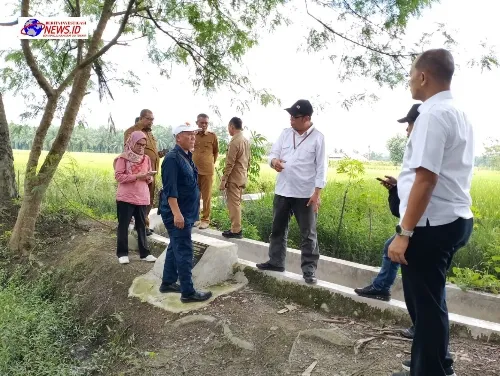 Satgassus Pencegahan Tipikor Pantau Proyek Peningkatan dan Pemeliharaan Jaringan Irigasi Tersier di Sumut