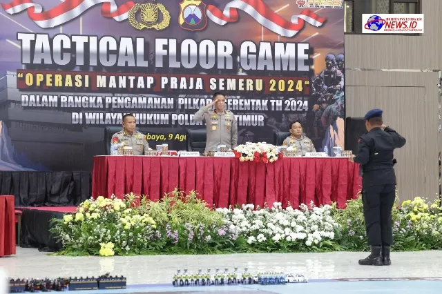Polda Jatim Gelar TFG Pengamanan Pilkada 2024