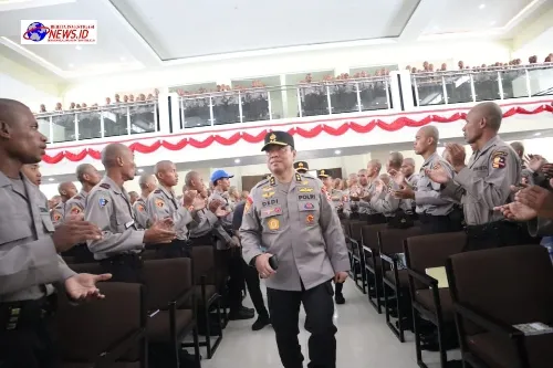 64 Orang Asli Papua menjalani Pendidikan Tamtama di SPN Polda Kalimantan Timur Tahun Anggaran 2024