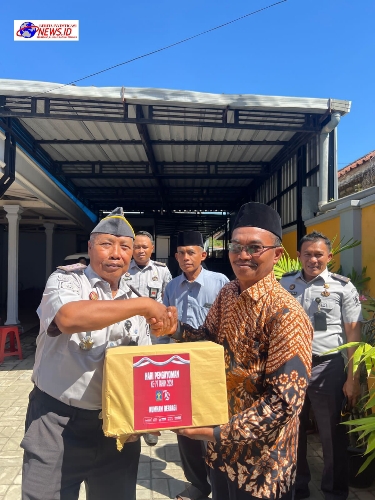Lapas Narkotika Kelas IIA Pamekasan Kanwil Kemenkumham Jatim Gelar Silaturahmi Dengan Purna Bhakti, Perkuat Tali Persaudaraan