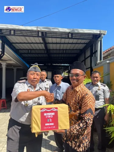 Lapas Narkotika Kelas IIA Pamekasan Kanwil Kemenkumham Jatim Gelar Silaturahmi Dengan Purna Bhakti, Perkuat Tali Persaudaraan