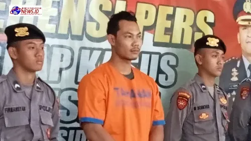 Asmara Berujung Maut, Seorang Pemuda Ditangkap Satreskrim Polresta Sidoarjo Akibat Bunuh Pacar Sendiri