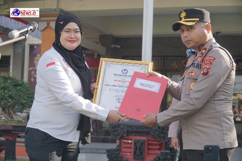 Berhasil Ungkap Perkara Terkait Perempuan dan Anak, Dua Belas Anggota Polres Bangli Diganjar Penghargaan Dari TRC
