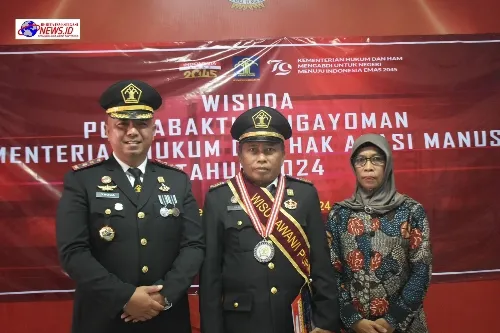 Lapas Narkotika Kelas IIA Pamekasan Menggelar Wisuda Purnabakti Pengayoman