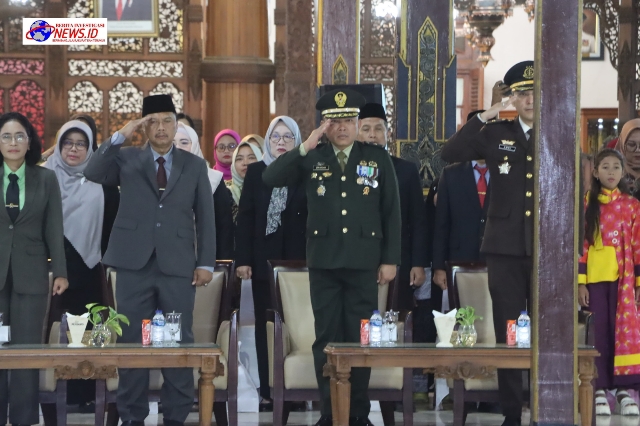 Kapolres Tulungagung Hadiri Pengukuhan Paskibraka Tulungagung Tahun 2024