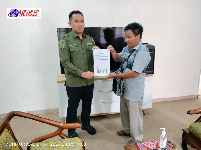Penyerahan Dokumen Perjanjian Kesepakatan TIM Terpadu 1 September 2007