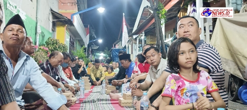 Warga Kapasari Pedukuhan Gang Enam dan Gang 7 RT 02 dan RW 10, Gelar Tasyakuran Peringati HUT RI ke 79