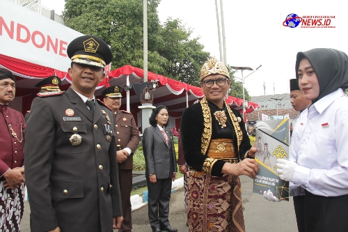 Peringati HUT RI ke 79, Lapas Tulungagung Ikuti Upacara dan Penyerahan Remisi