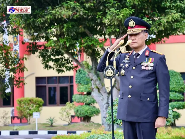 Peringati HUT RI Ke-79, Polda Kalteng Gelar Upacara Bendera di Mapolda