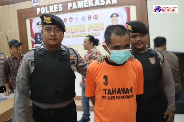 Polisi Amankan Pelaku Pencemaran Nama Baik Via Tiktok Dari Amuk Massa