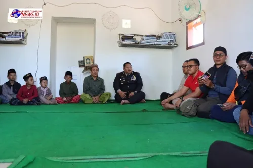 Polres Pamekasan Bersama GSP Rayakan Kemerdekaan RI ke – 79 Gelar Baksos di Ponpes Al Marzuqi