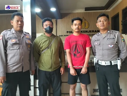 Polsek Kenjeran Amankan Seorang Residivis Edarkan Narkotika Jenis Pil Ekstasi