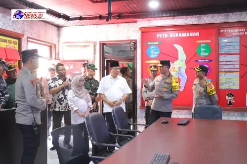Kunker Perdana di Polres Kobar, Wakapolda Kalteng Cek Kesiapan Hadapi Pilkada Serentak 2024