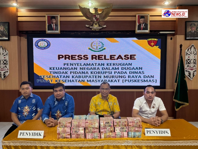 Kejaksaan Negeri Murung Raya Berhasil Selamatkan Kerugian Keuangan Negara Rp1,66 M