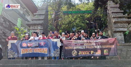 Jum'at Berkah Media Jurnal Polisi News Bersama LPK Faam, Media BuserCyber, Media Jatim Expost, Madas Kortem Gresik