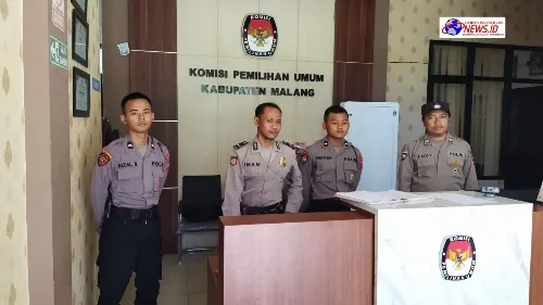 Polres Malang Tingkatkan Pengamanan di Kantor KPU dan Bawaslu Jelang Pilkada 2024