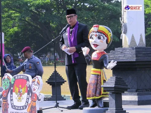 Polresta Malang Kota Turut Tanda Tangani Deklarasi Pilkada 2024 Sarana Integrasi Keberagaman Budaya