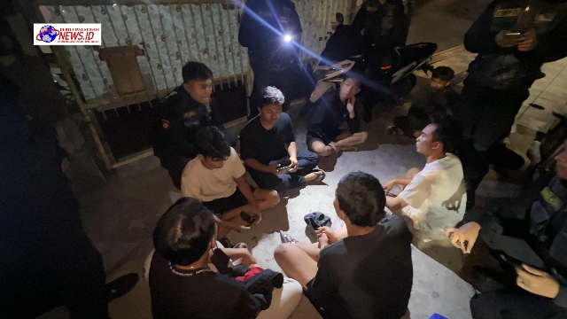 Tim Respatti Polrestabes Surabaya Gagalkan Rencana Tawuran Antar Perguruan Silat, 8 Pemuda Diamankan