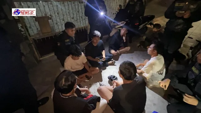 Tim Respatti Polrestabes Surabaya Gagalkan Rencana Tawuran Antar Perguruan Silat, 8 Pemuda Diamankan