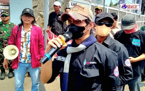 FWJ Indonesia Turun Aksi di Sepatan Singgung Penegakan Perbup No 12 Tahun 2022