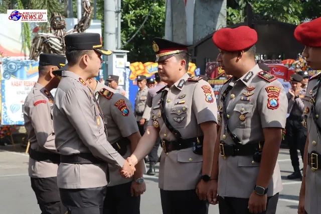 Kapolres Tulungagung Pimpin Sertijab Kasat Lantas, Kasat Reskrim dan Dua Kapolsek Jajaran