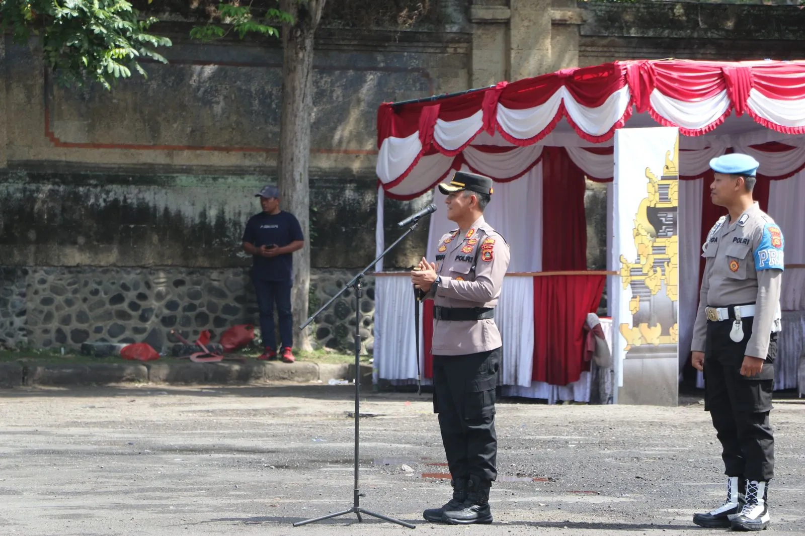 Polres Badung Gelar Simulasi Pengamanan Tahapan Pilkada 2024