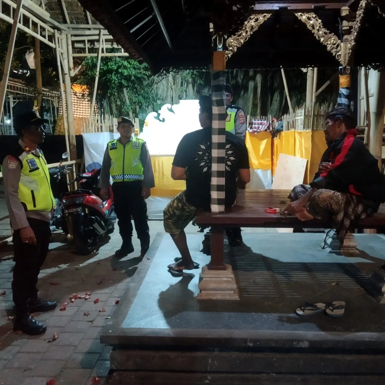 Patroli Dialogis, Unit Samapta Cegah Aksi Kriminal Sekitar Tempat Suci